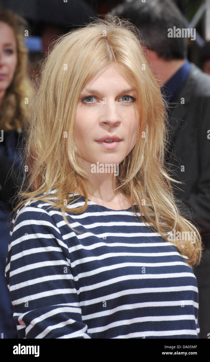 Munich, Germany. 29th June, 2013. French actress Clemence Poesy (L) arrive  for the premiere of her film Mr. Morgans Last Love at the 31st film  festival Munich at the festival center Gasteig
