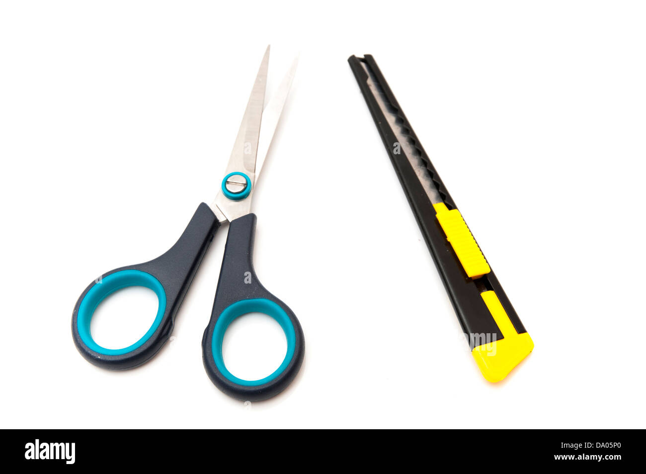 cuter scissors on a white background Stock Photo - Alamy