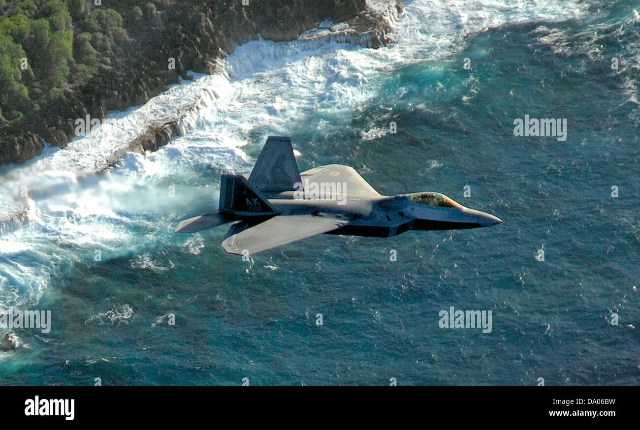 F 22 raptor fighter jets hi-res stock photography and images