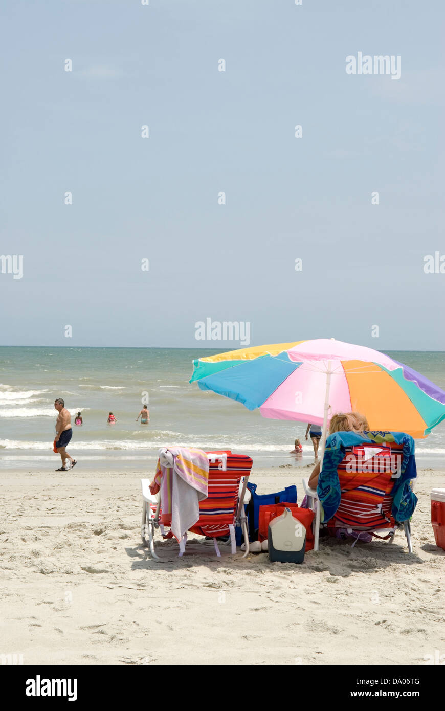 North carolina beach umbrella hires stock photography and images Alamy
