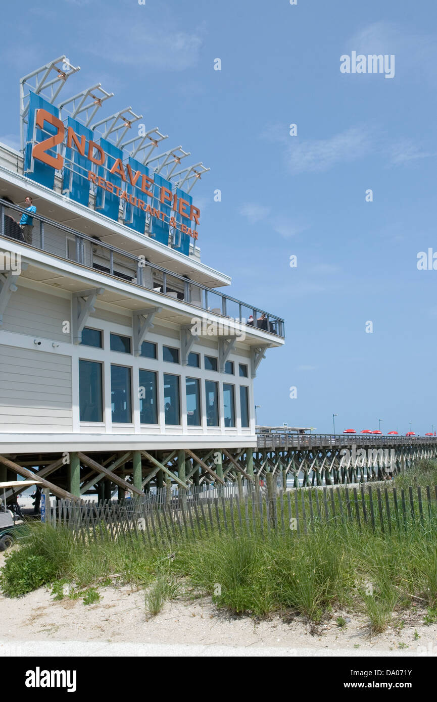 2nd Avenue Pier Myrtle Beach South Carolina USA Stock Photo Alamy