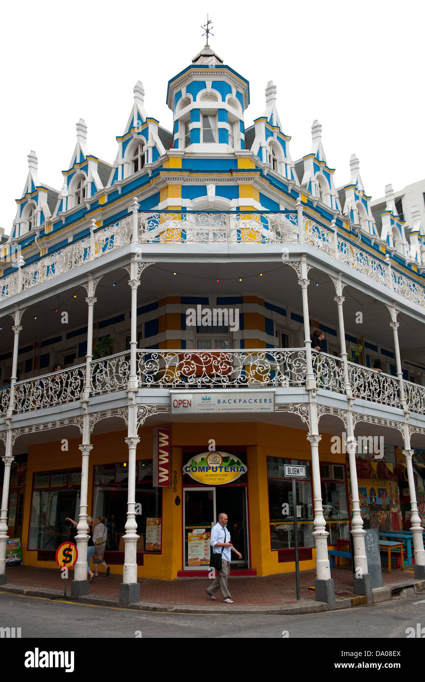 Art deco architecture, Long Street, Cape Town, South Africa Stock Photo