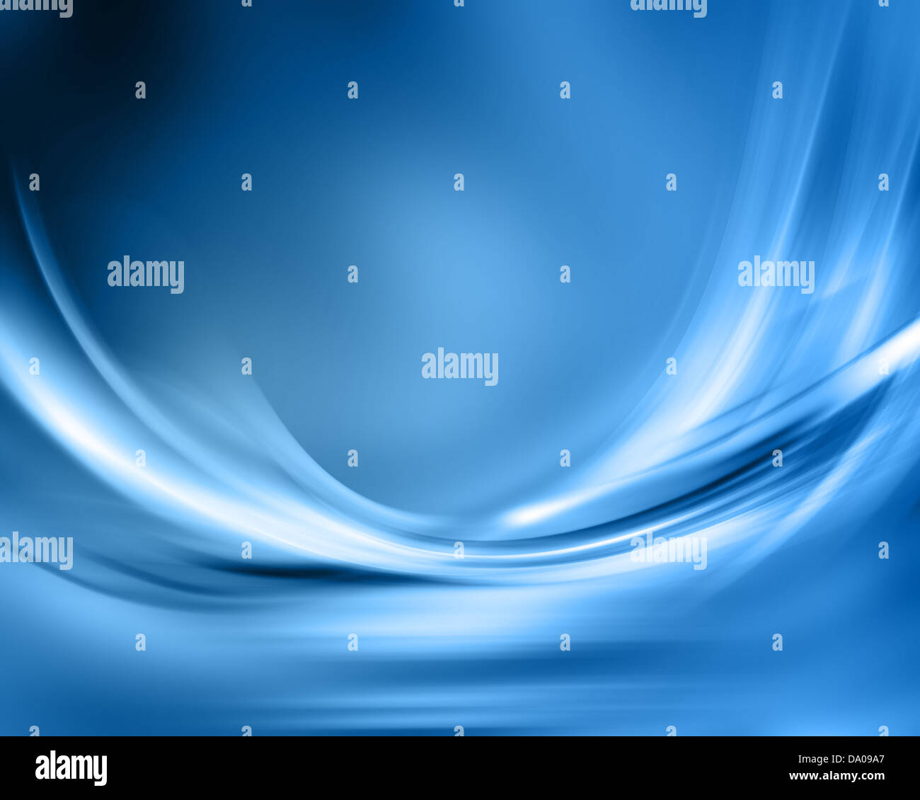 Flowing curves in shades of blue hi-res stock photography and images ...