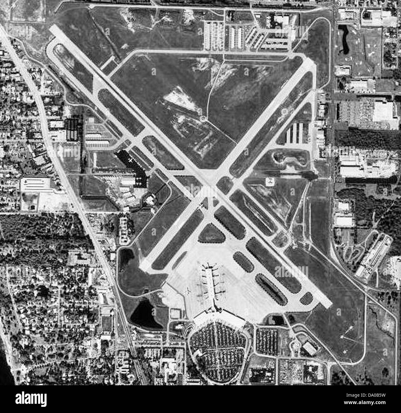 Sarasota airport Black and White Stock Photos & Images Alamy