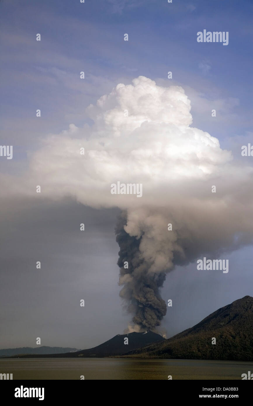 Mt Tavurvur Volcanoe Rabaul New Britain Island Papua New Guinea