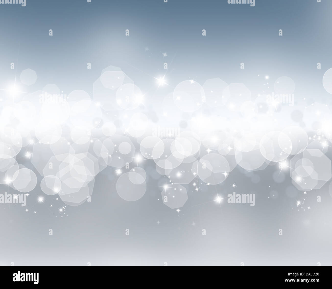 Colourful background with stars and bokeh lights effect Stock Photo - Alamy