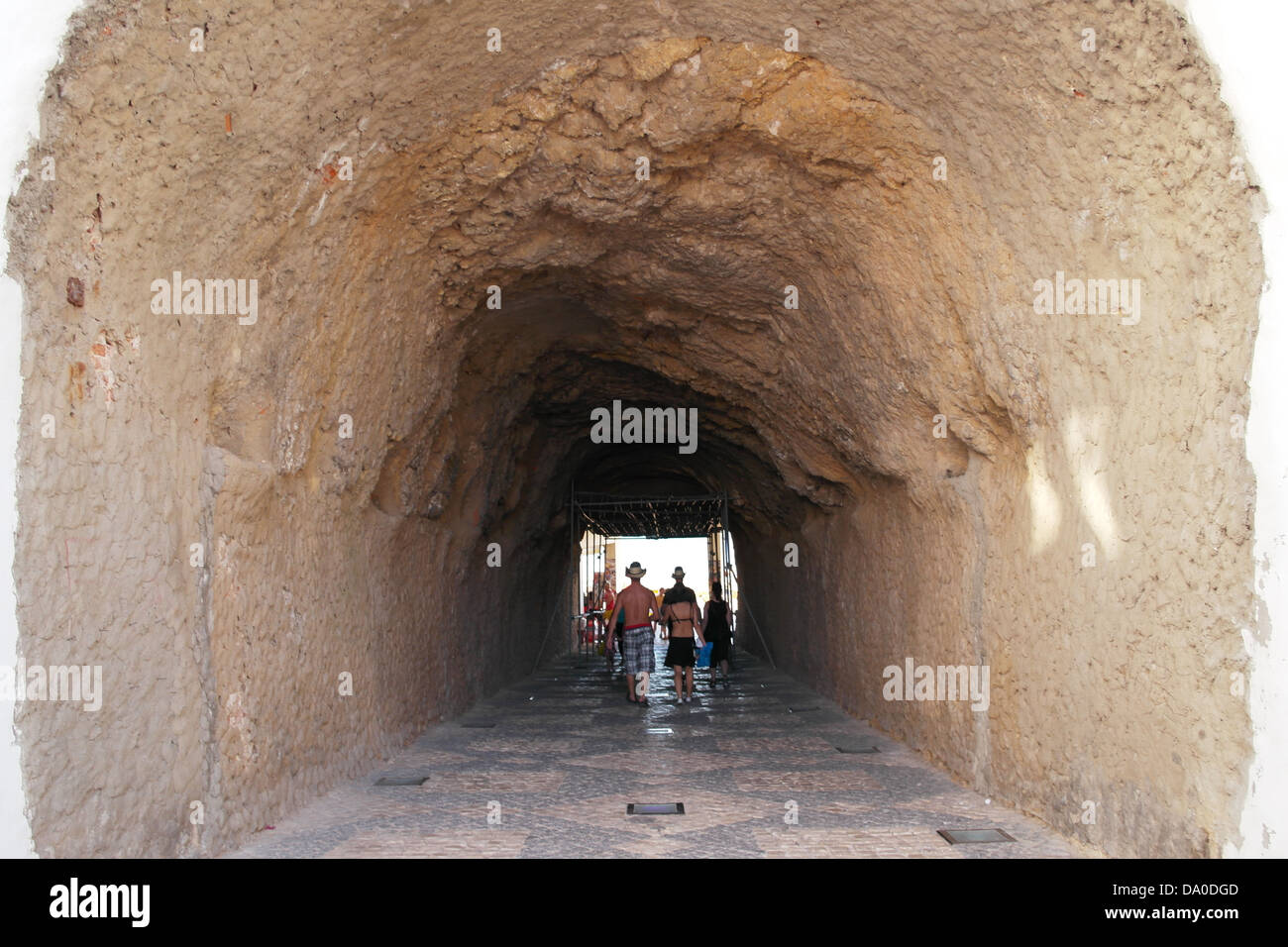 Tunnel beach in albufeira portugal hires stock photography and images