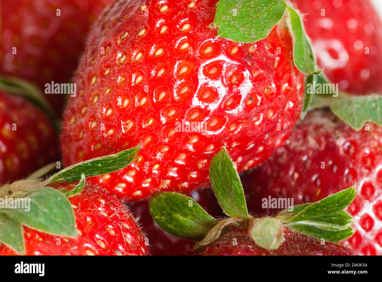 Strawberry macro close up hi-res stock photography and images - Alamy