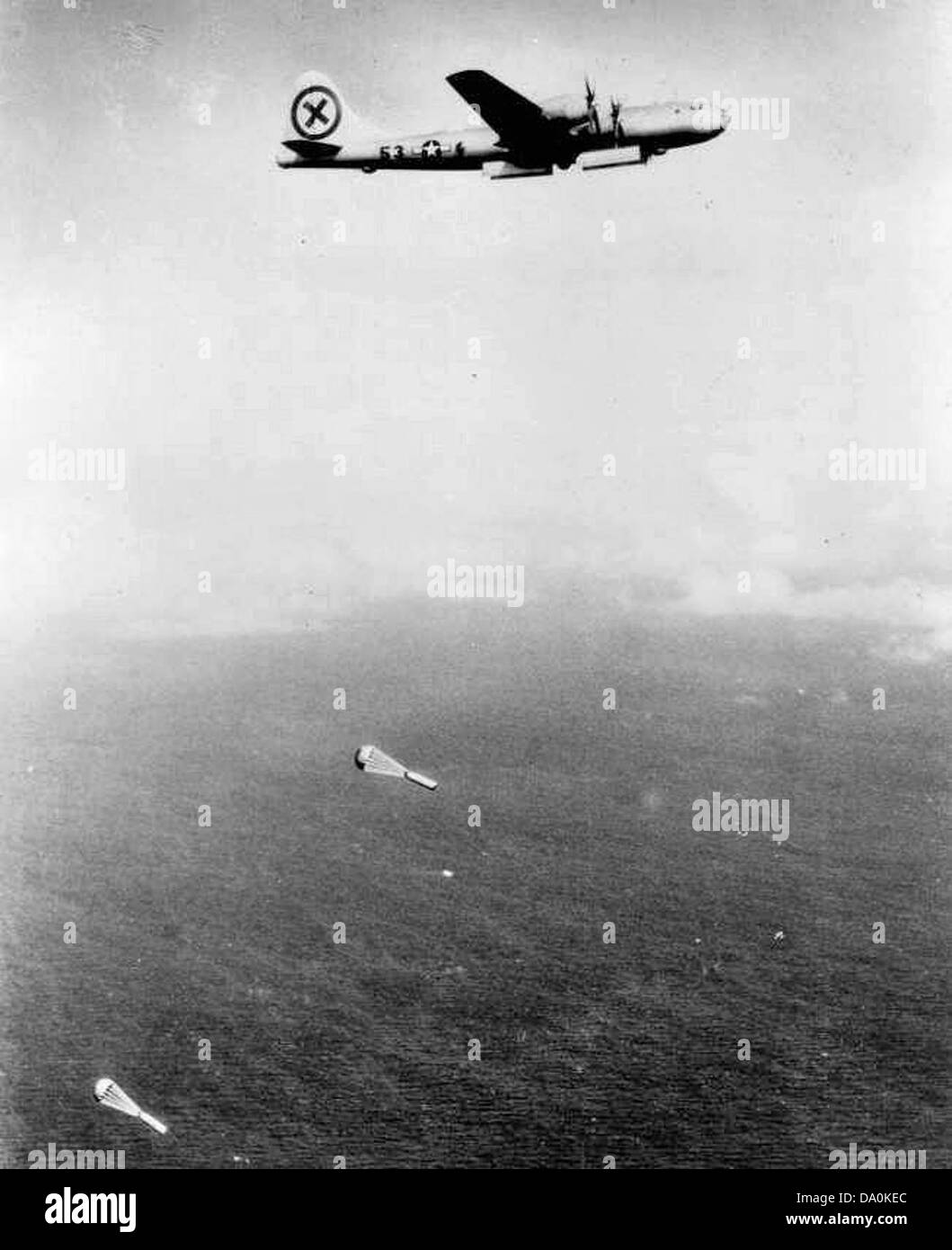 9th Bombardment Group Aireal Mining Stock Photo