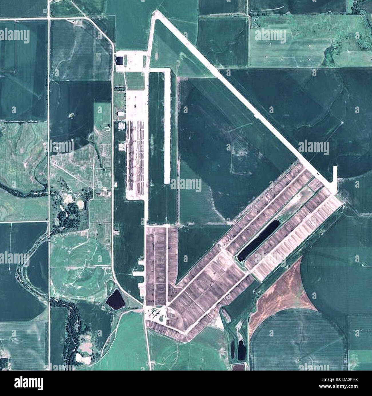 Bruning Army Airfield Nebraska Stock Photo Alamy