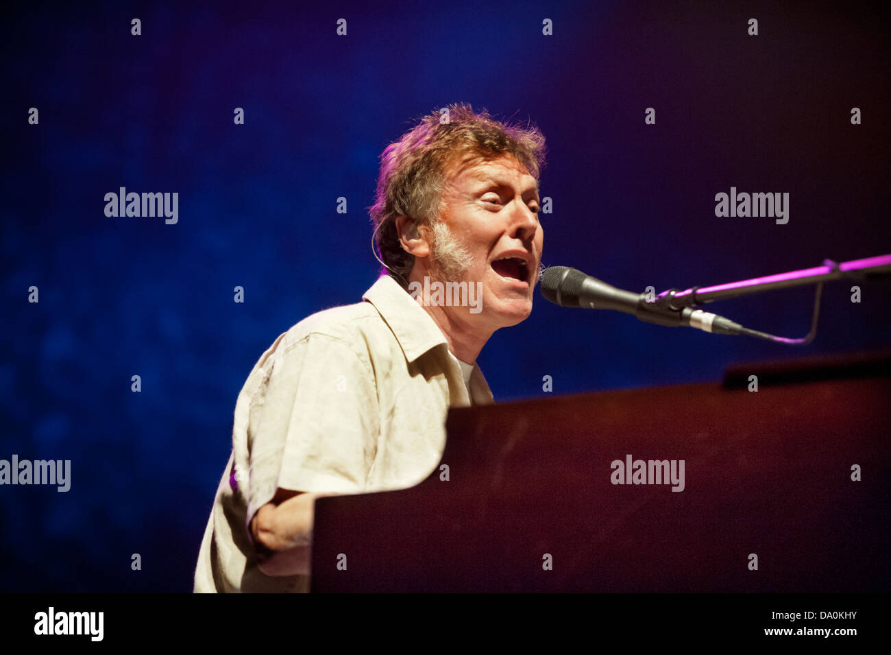 Steve Winwood and his band in concert at The Lowry, Salford, UK, 24