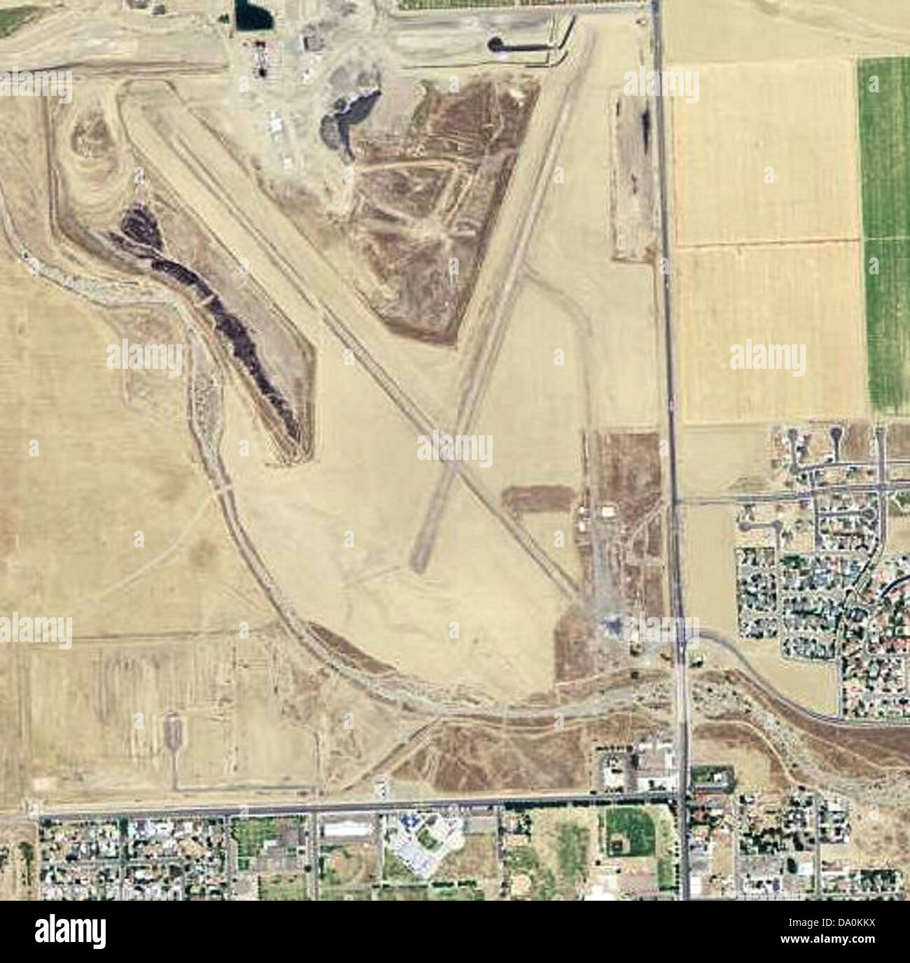 Coalinga Municipal Airport (Old) California Stock Photo Alamy