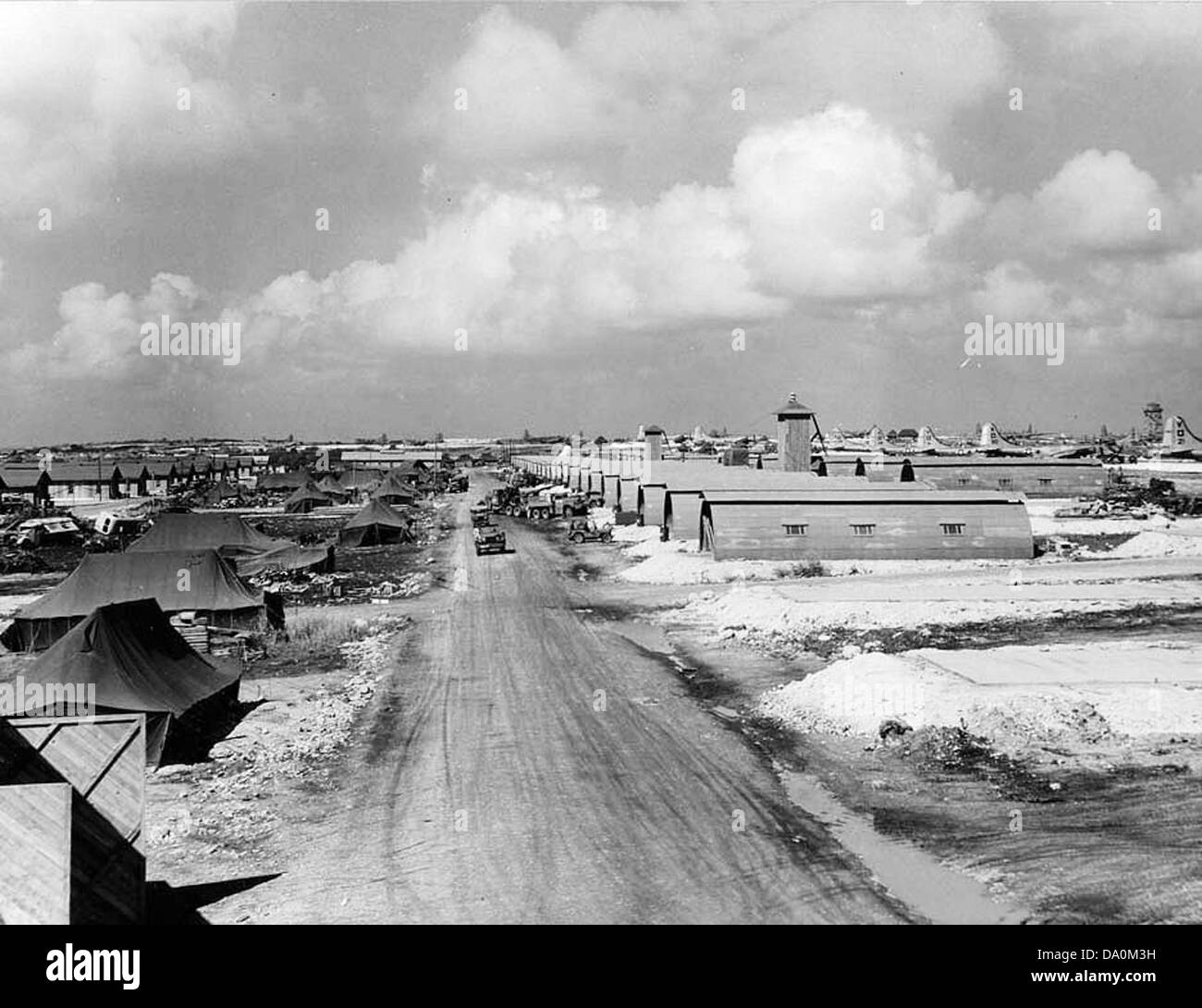 Isley Field Saipan 1945 Stock Photo