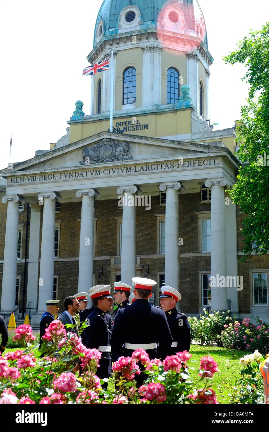 London, UK. 30th June, 2013. Armed Services day event held at the Imperial War Museum in the London Borough of Southwark The event was held on Sunday due to Pride event held on Saturday. Credit:  Rachel Megawhat/Alamy Live News Stock Photo