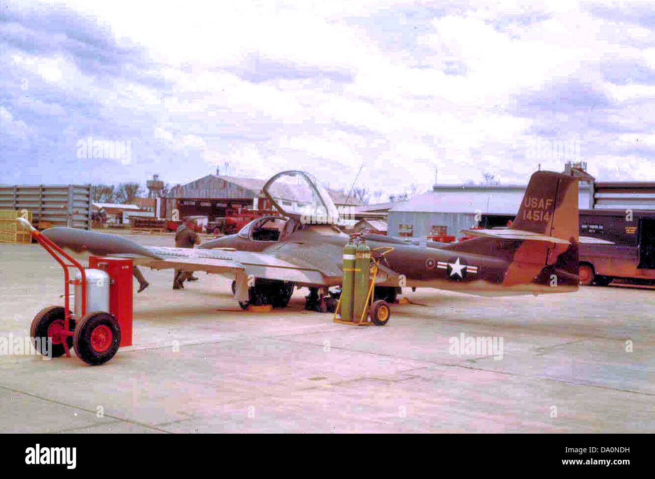3d Tactical Fighter Wing A-37A Dragonfly South Vietnam 1968 Stock Photo