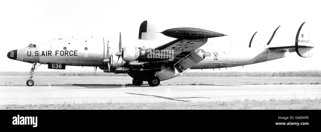 551st AWEC Wing Lockheed RC-121 53-536 Stock Photo - Alamy