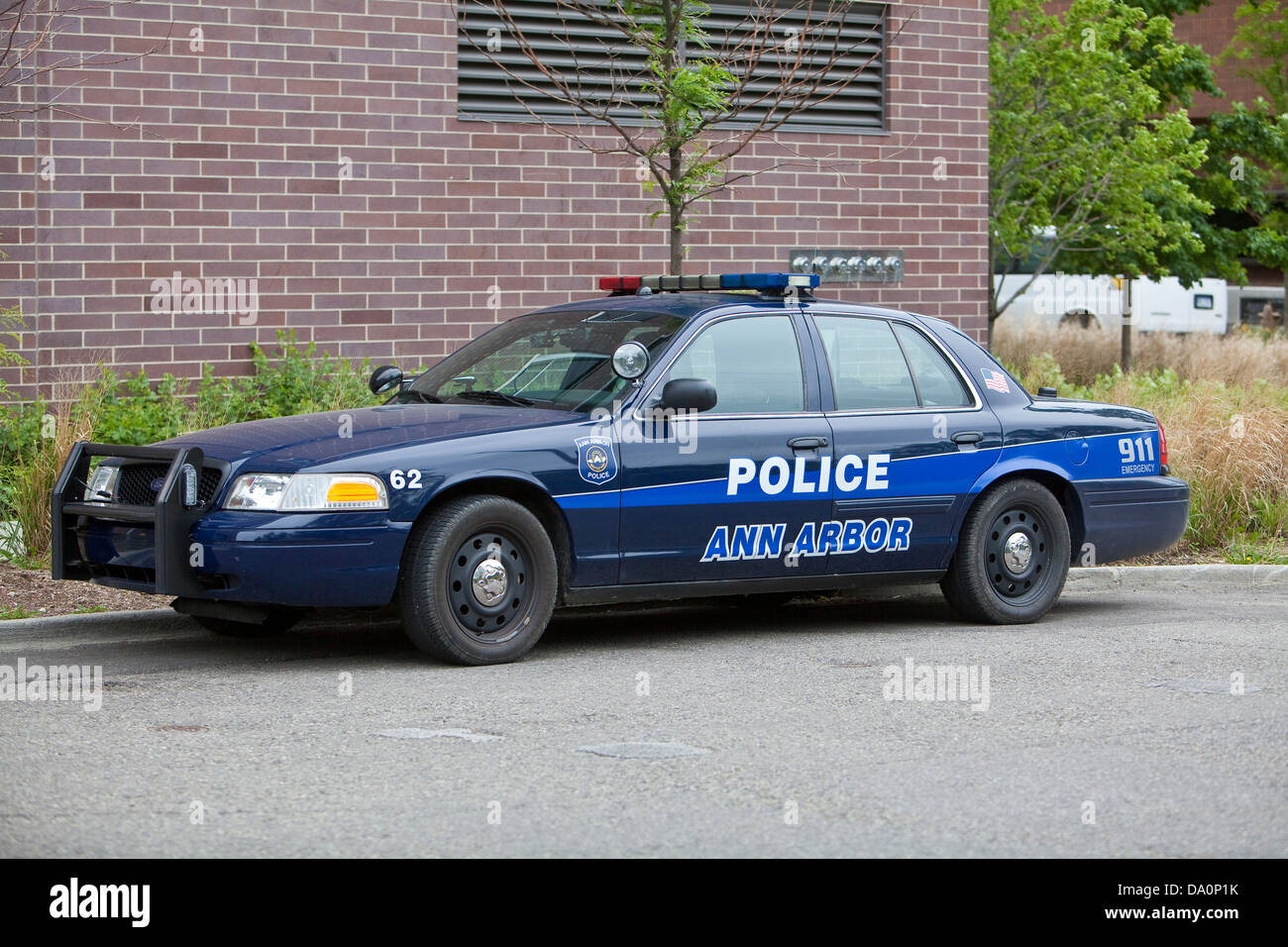 An Ann Arbor police car is seen in Ann Arbor, Michigan Stock Photo - Alamy