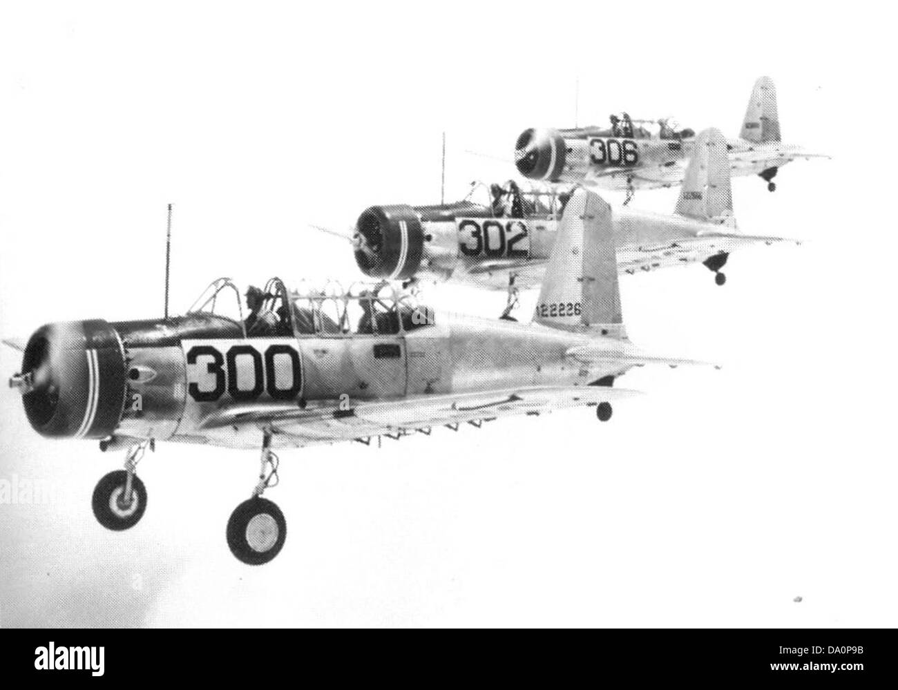 Coffeyville AAF BT13 Formation 1944 Stock Photo Alamy