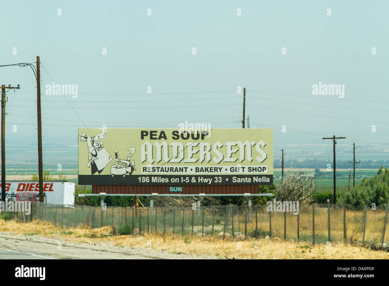 Sign famous pea soup andersens hires stock photography and images Alamy
