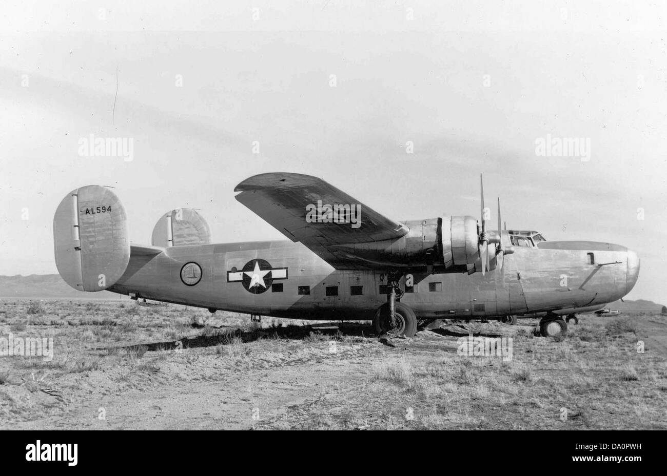 LB-30 Liberator with RAF Serial under Air Transport Command Stock Photo