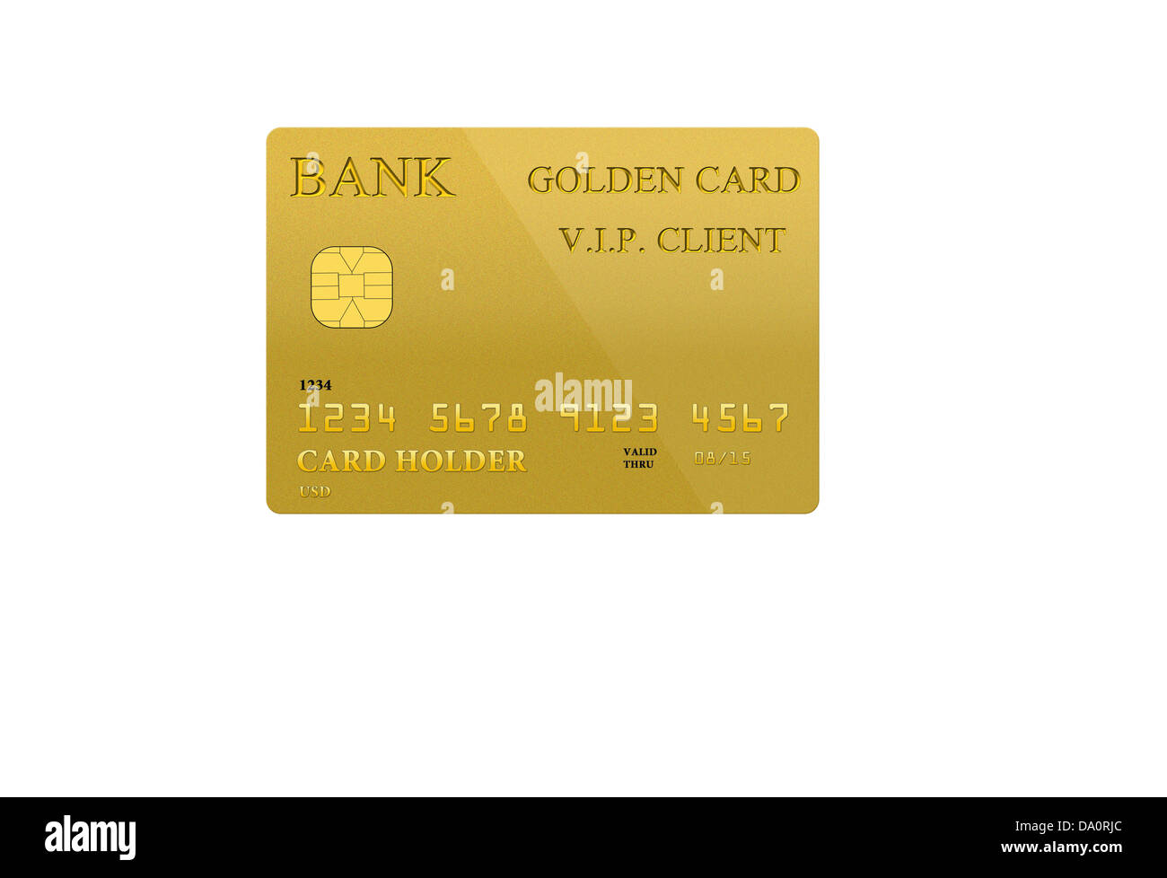 image of credit card isolated on white background Stock Photo - Alamy