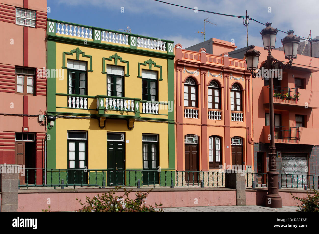 La Laguna, San Cristobal of La Laguna, UNESCO World Heritage City, Tenerife. Canary Islands. Spain Tenerife, Teneriffa Stock Photo