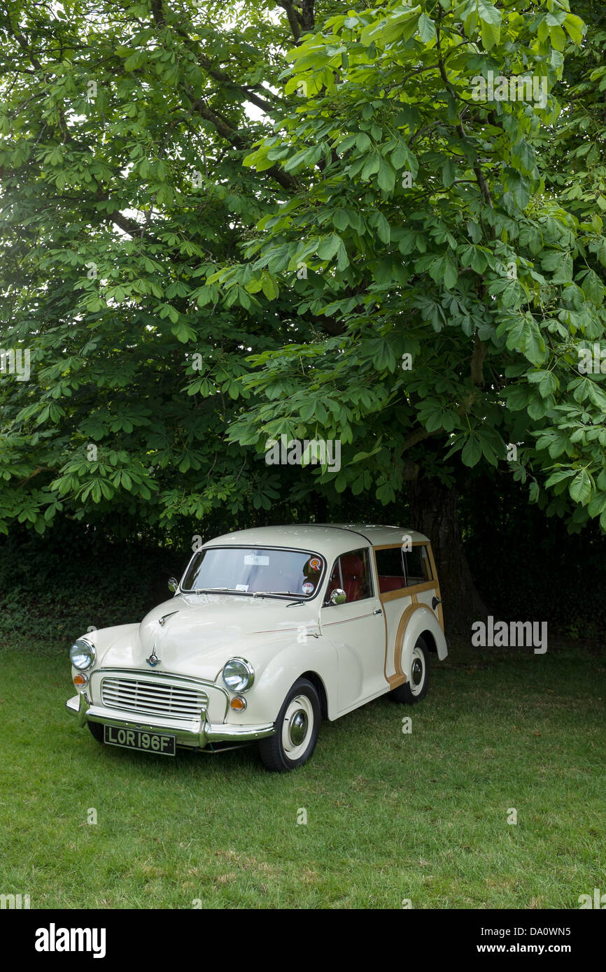 Morris Minor Classic Car Rally Stock Photo - Alamy