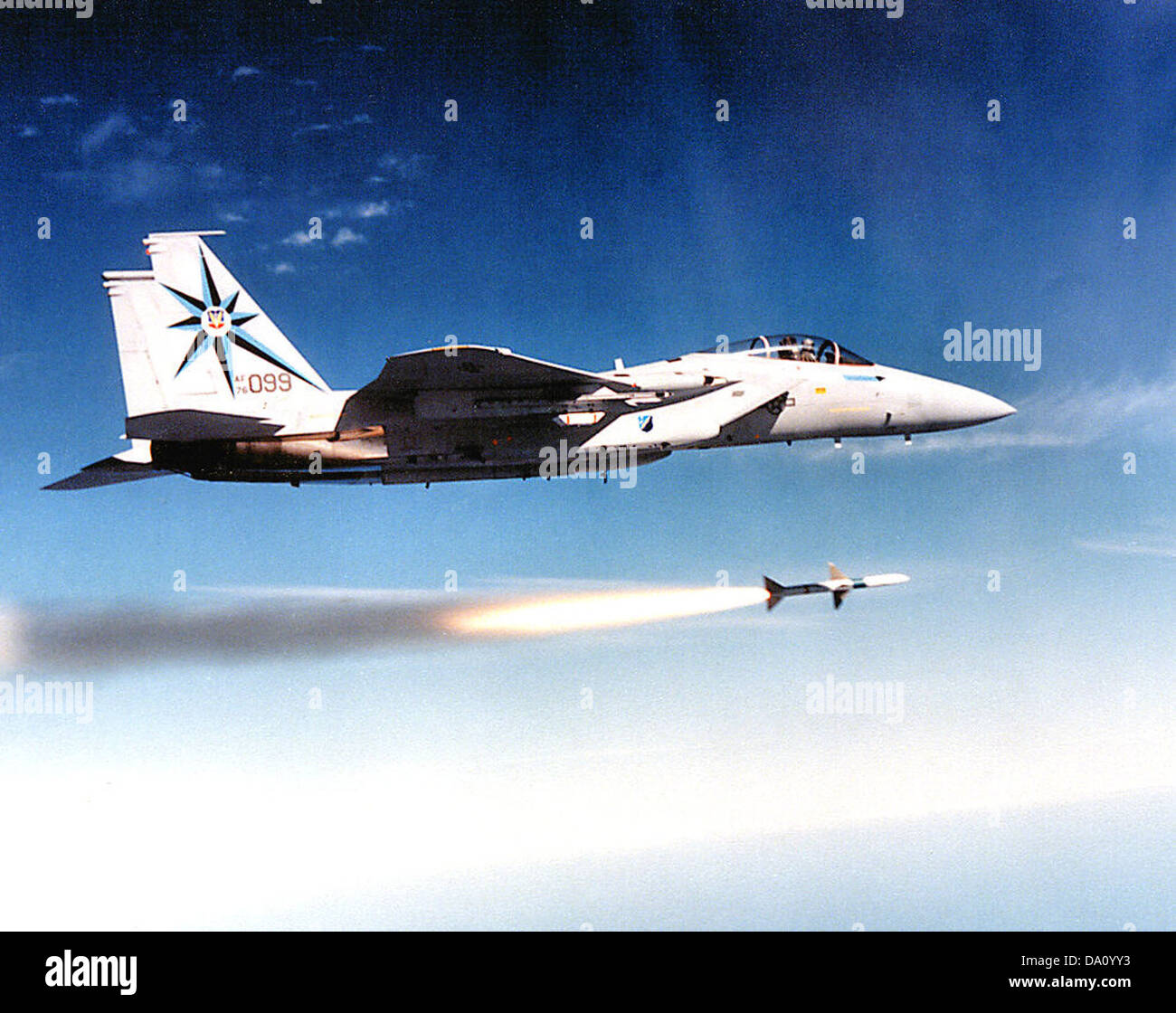 318th Fighter Interceptor Squadron F15 McChord AFB Stock Photo Alamy