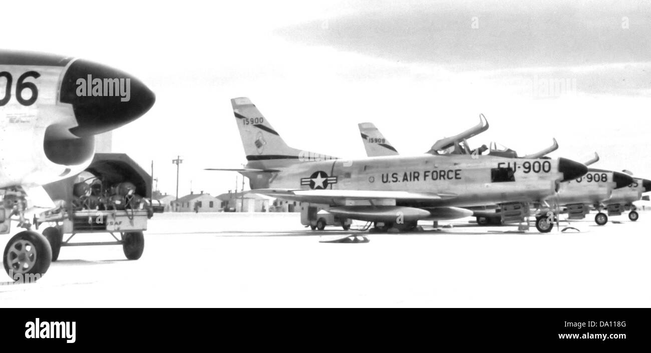 The 94th Fighter-Interceptor Squadron operated the North American F-86D ...