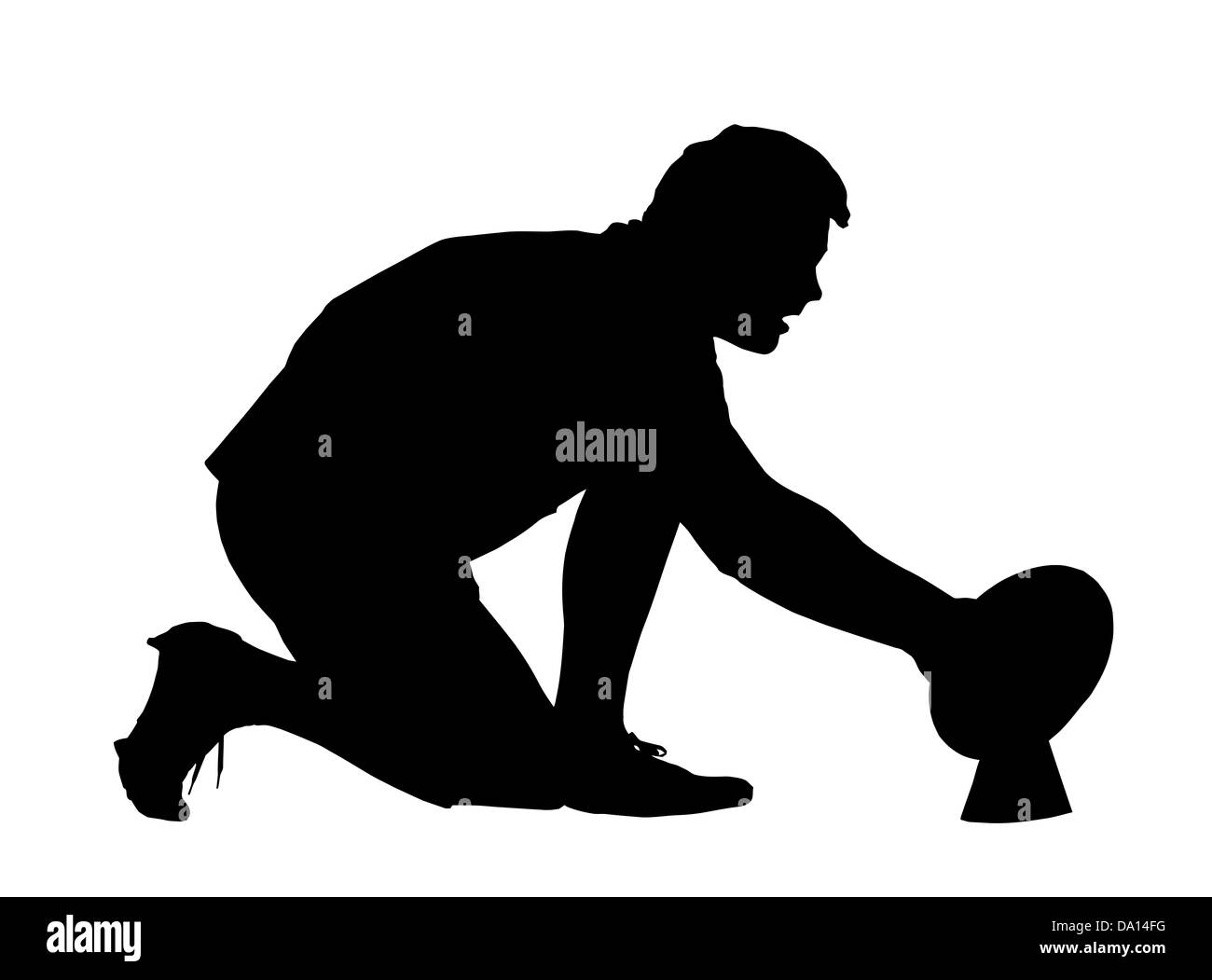 Sport Silhouette Rugby Goal Kicker Placing Ball Stock Photo Alamy Sport Silhouette Rugby Goal Kicker Placing Ball Stock Photo Alamy