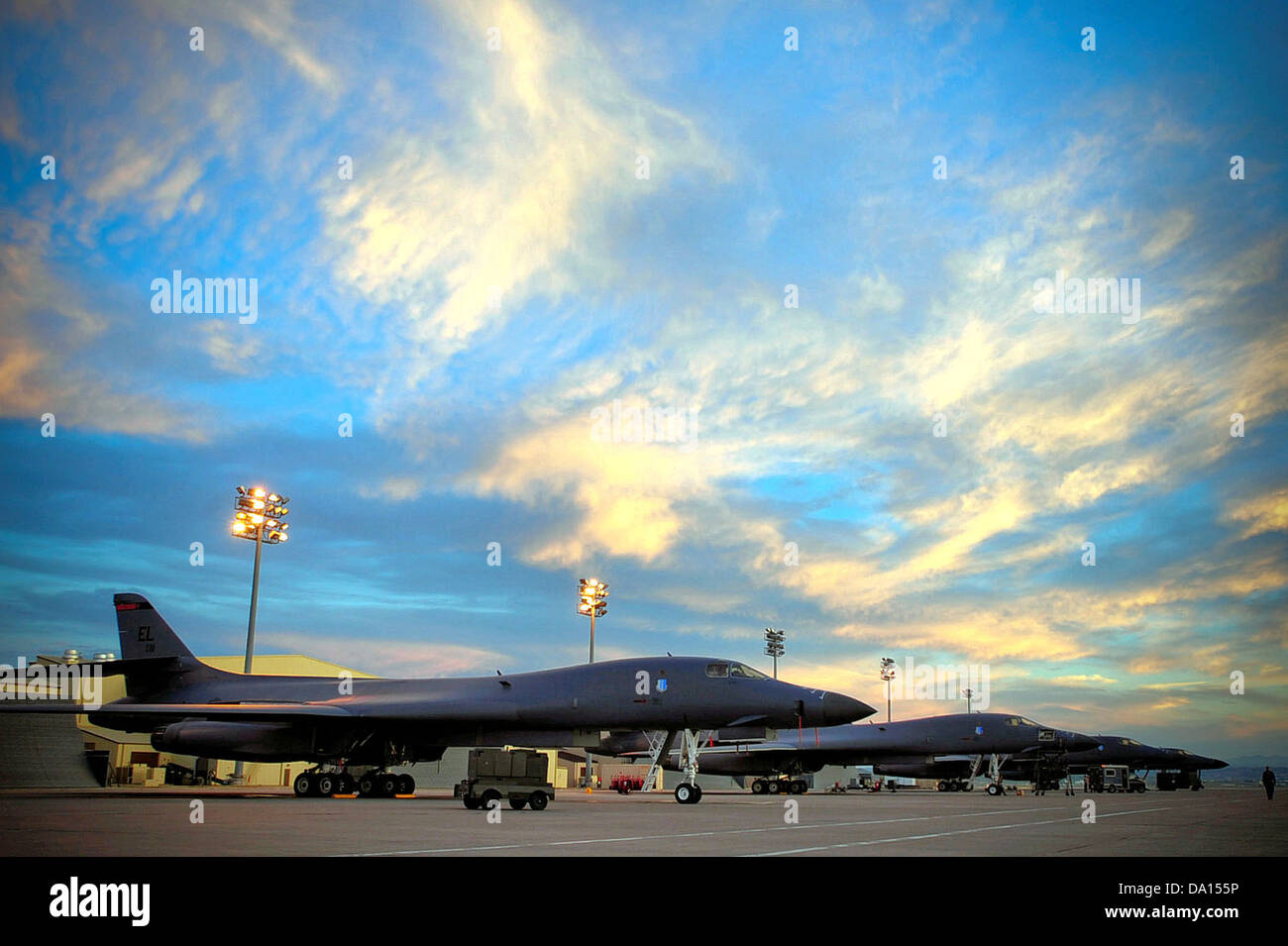 B-1B Lancers - 28th Bomb Wing Stock Photo - Alamy