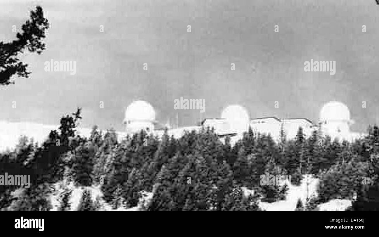 The CFS Kamloops is a historical image of the Canadian Forces Station in Kamloops, British Columbia. The station, active during the Cold War, played a significant role in Canada’s military operations during that period. Stock Photo