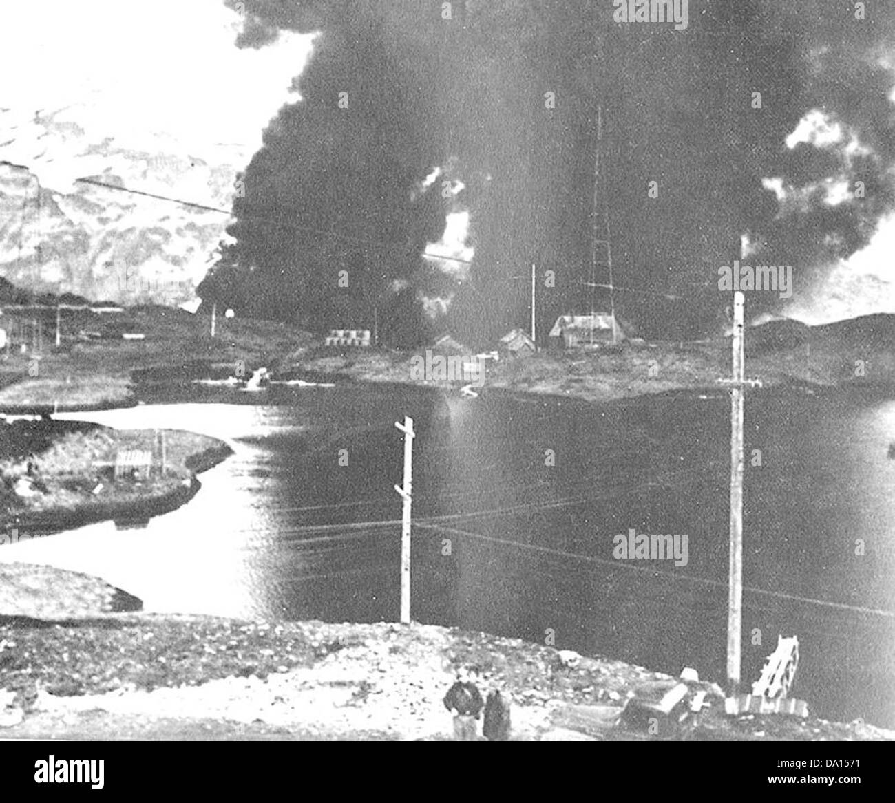 Dutch Harbor Attack June 1942 Stock Photo Alamy