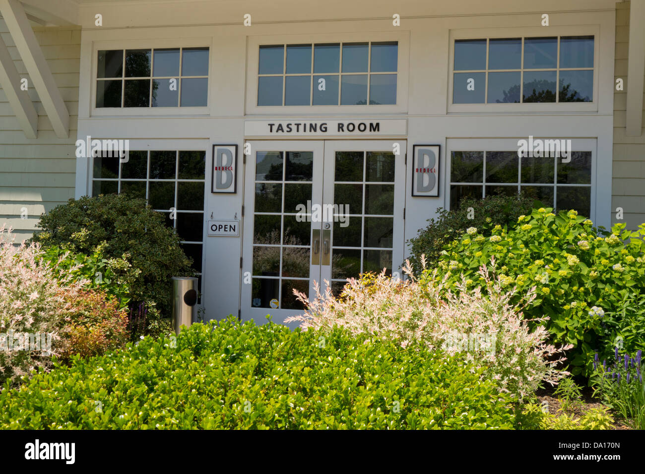 Bedell cellars winery North Fork of Long Island NY Stock Photo Alamy