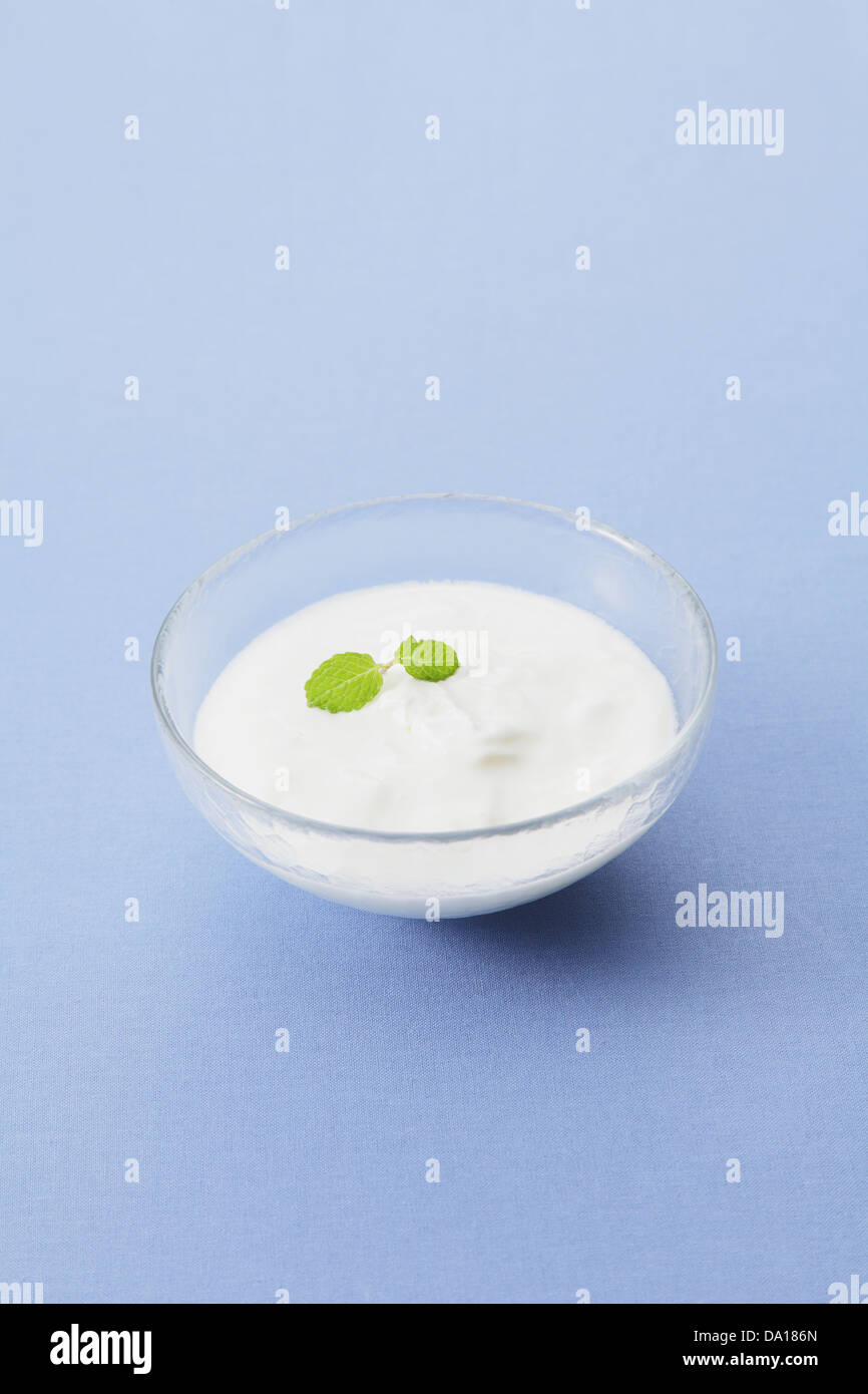 Cup of yogurt Stock Photo - Alamy