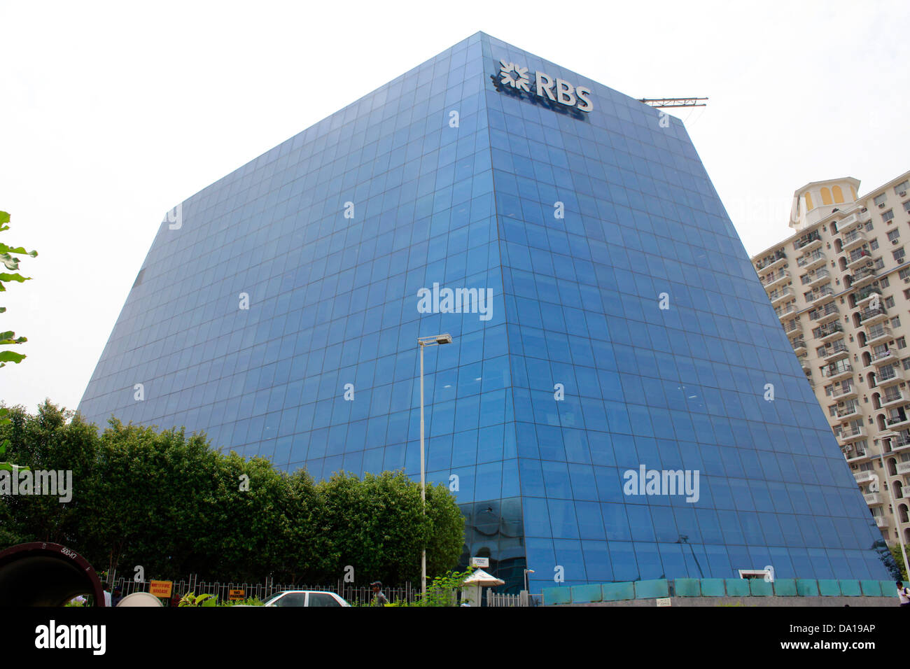Corporate office buildings at th DLF CYBER CITY, Gurgaon, NCR region, India Stock Photo