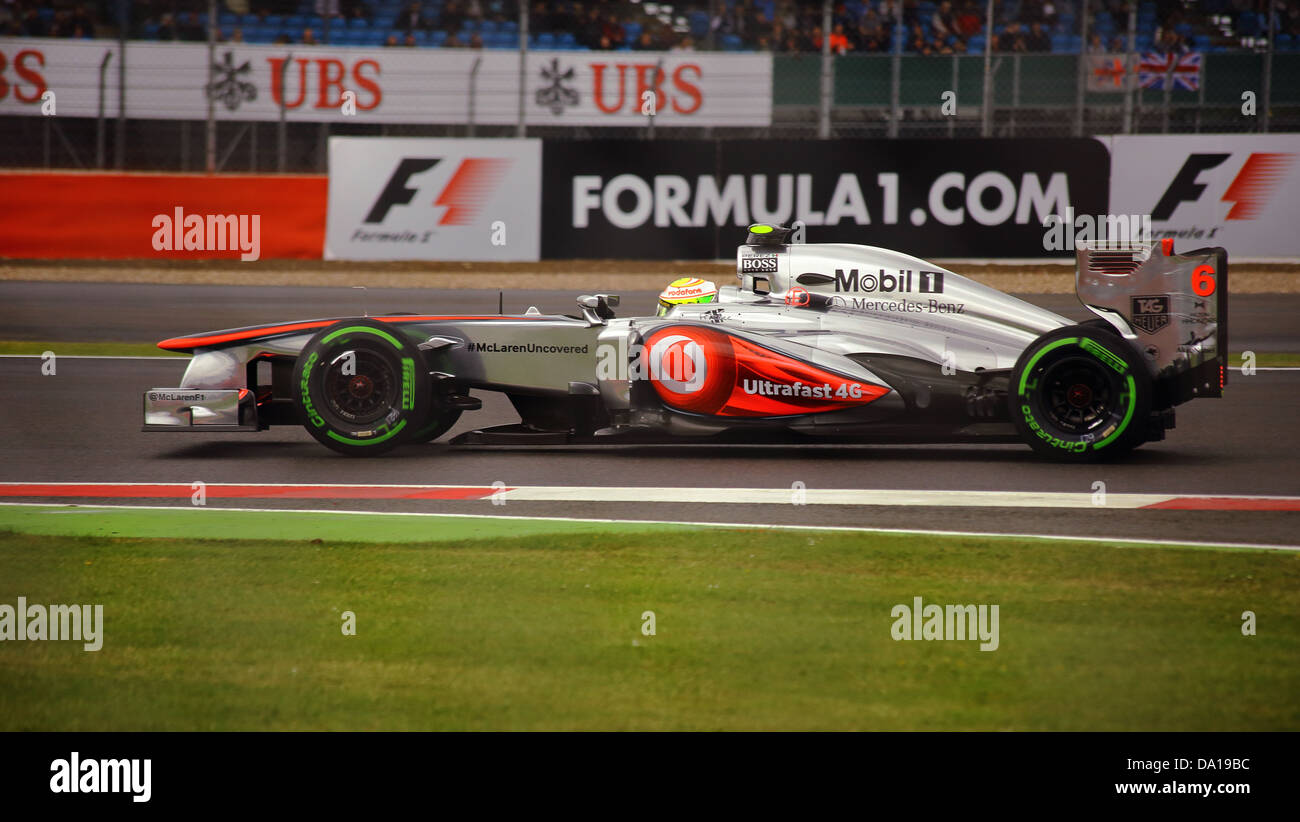 F1 British Grand Prix, Silverstone Stock Photo