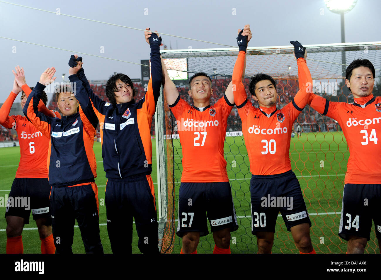 Omiya Ardija team group, APRIL 20, 2013 Football / Soccer Omiya