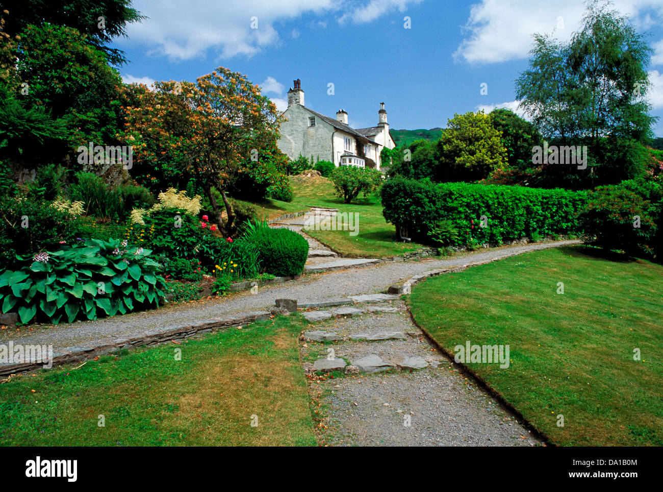Wordsworth's house, Rydal Mount, The Lake District, England, UK Stock Photo