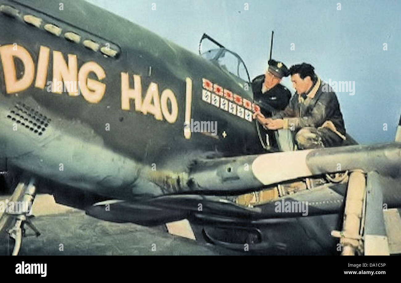 356FS North American P51B5 Mustang 436315 Ding Hao Stock Photo Alamy