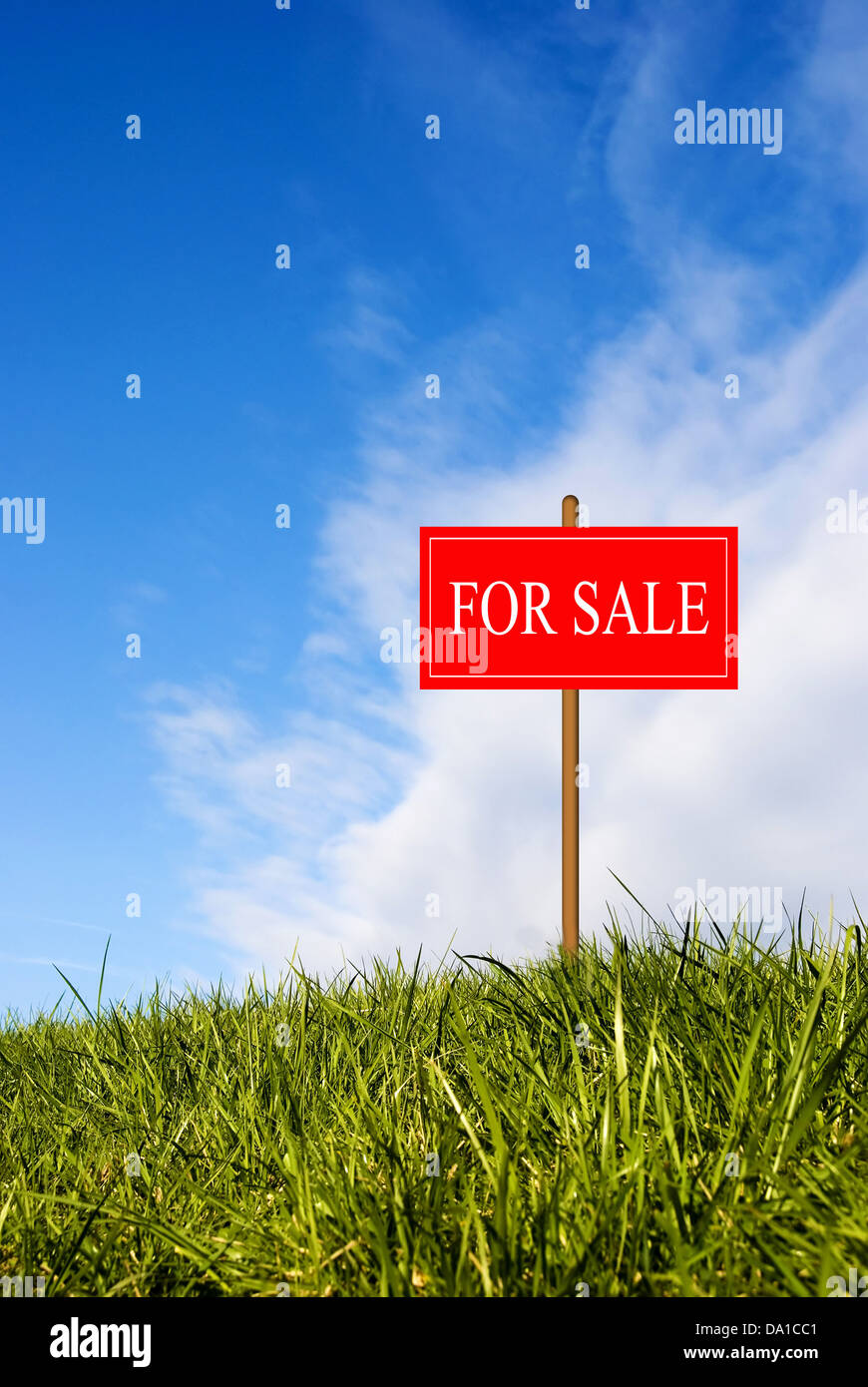 Land for sale sign hires stock photography and images Alamy