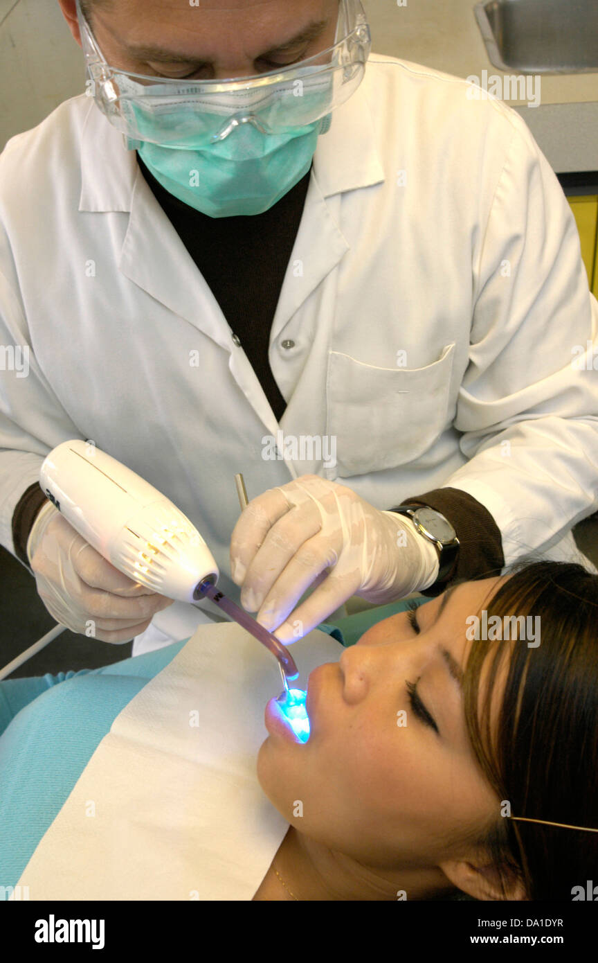 Amalgam fillings woman hires stock photography and images Alamy