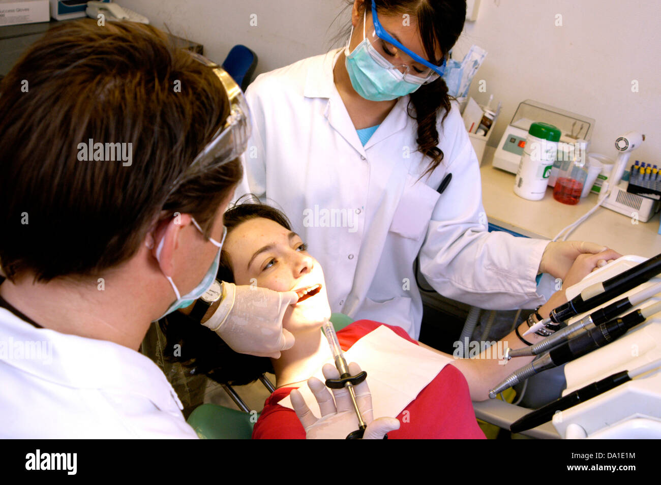 DENTAL CARE, ADOLESCENT Stock Photo Alamy