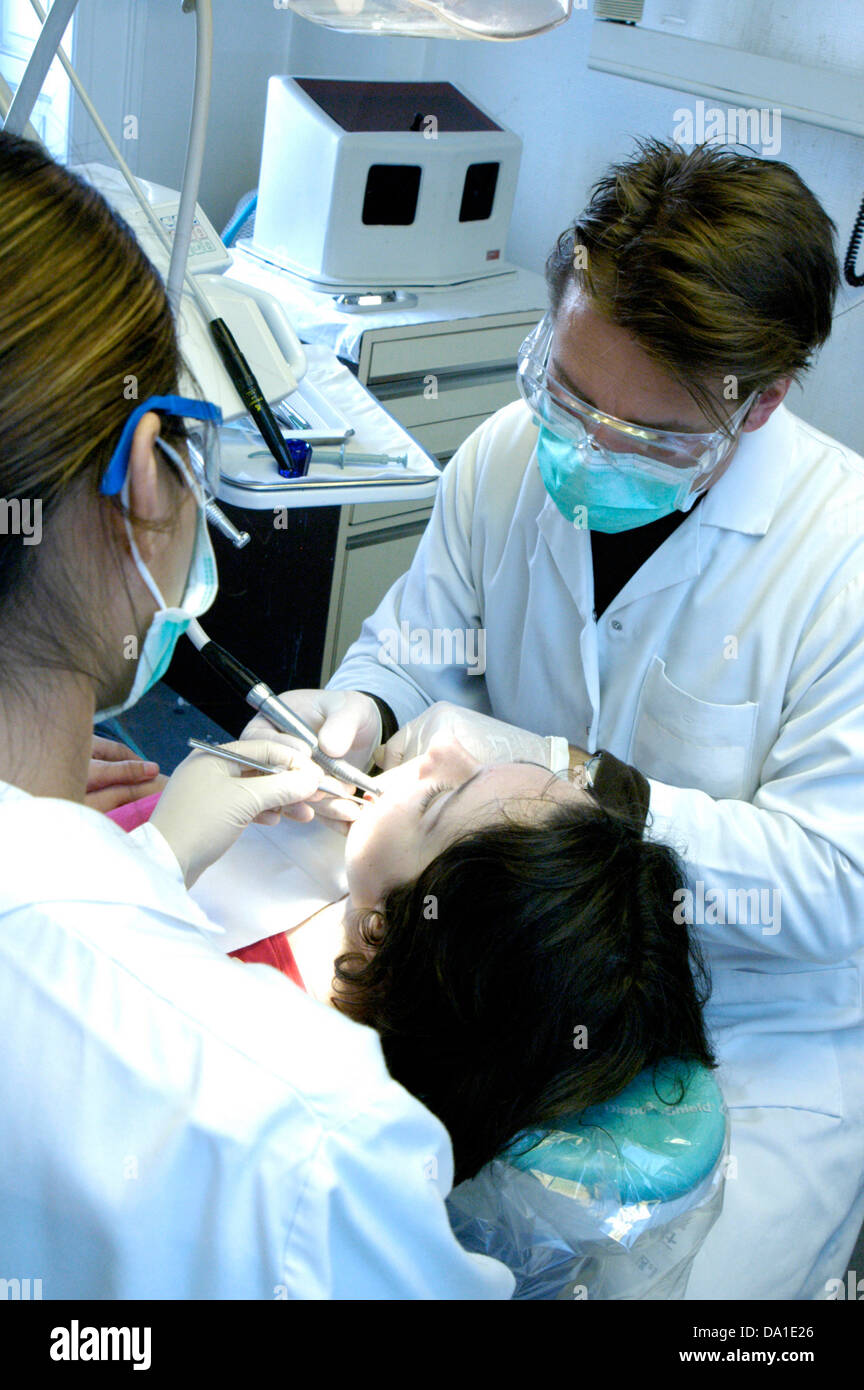 DENTAL CARE, ADOLESCENT Stock Photo Alamy