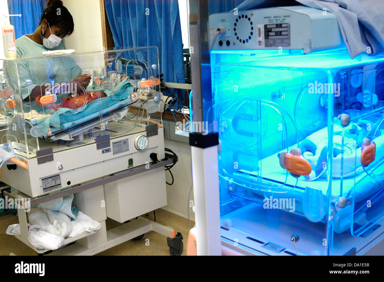 NEONATOLOGY Stock Photo