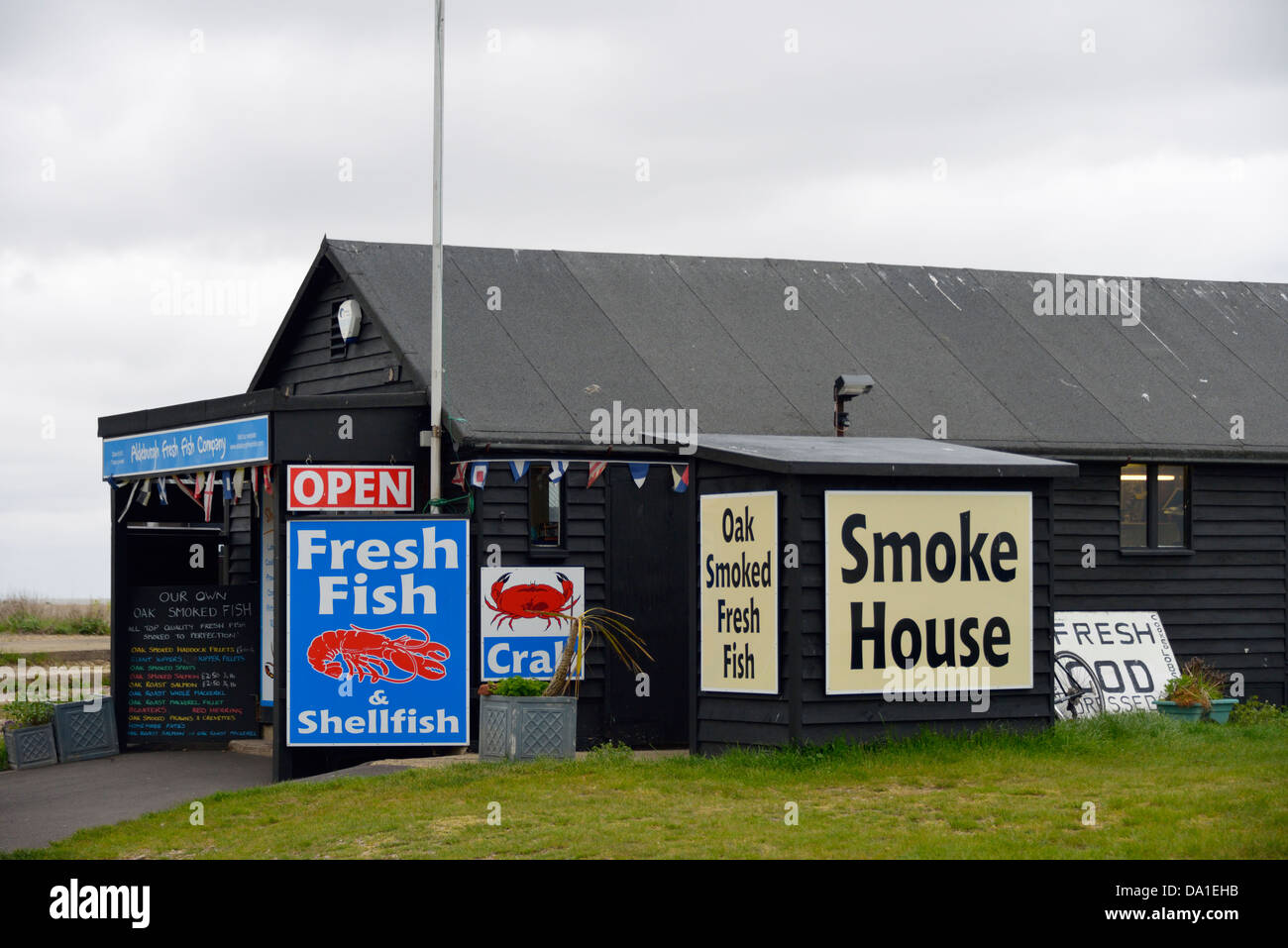 Aldeburgh Fresh Fish Company, The Smoke House. Aldeburgh, Suffolk