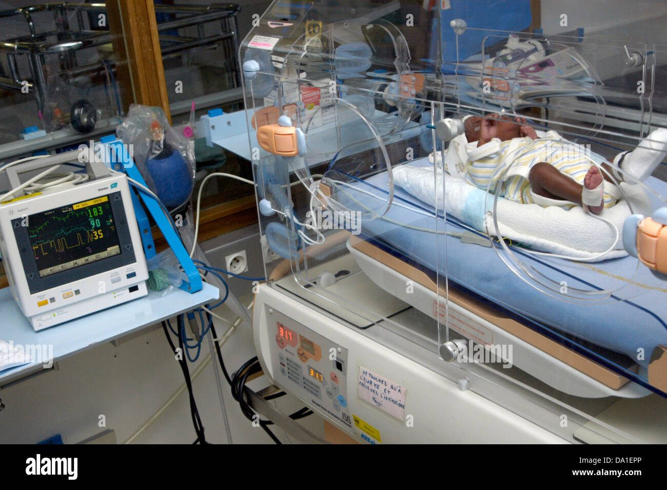 NEONATOLOGY Stock Photo