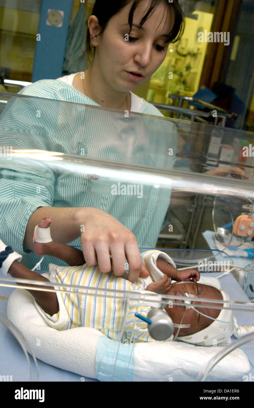 NEONATOLOGY Stock Photo