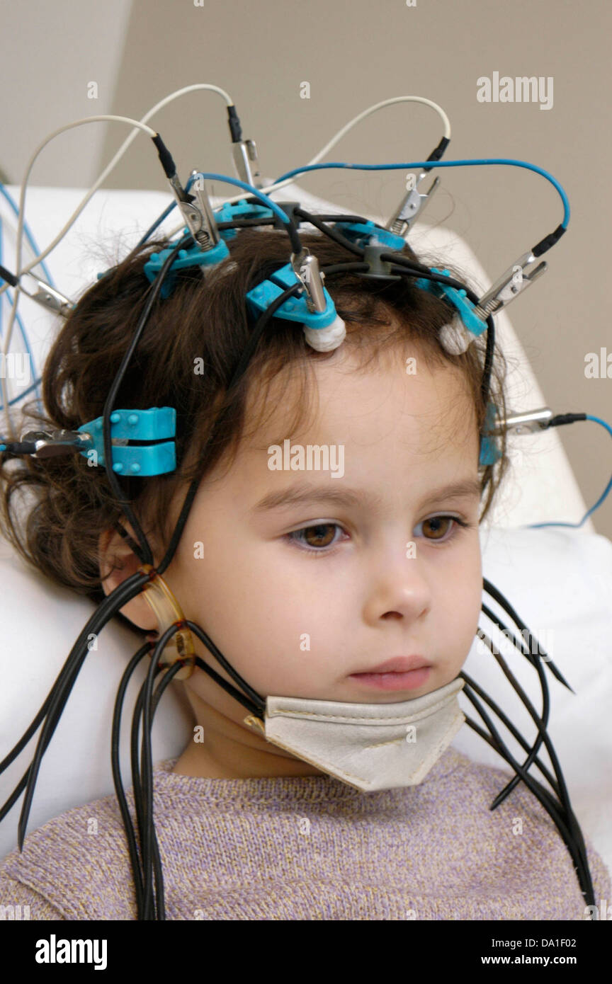 EEG EXAMINATION OF A CHILD Stock Photo, Royalty Free Image: 57811378 ...