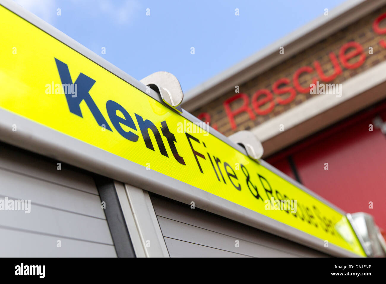 Kent Fire and Rescue Fire Station Tunbridge Wells Stock Photo Alamy